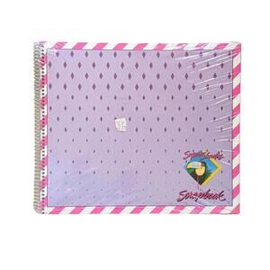 Rare 1985 Vintage Mead Super Shades Scrapbook - Scrap & Photo Book